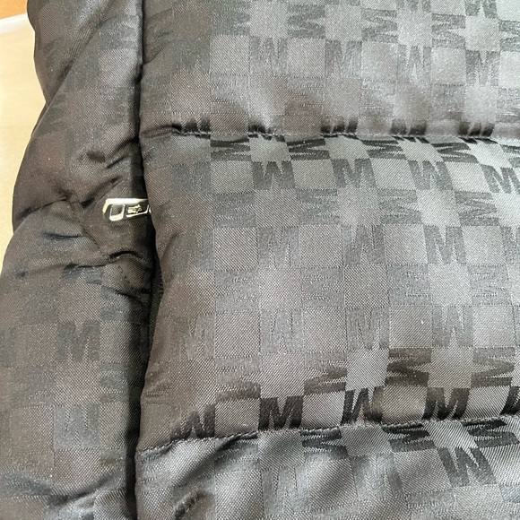 Moncler Kita Logo Print Nylon Vest Black Sm 1 - Picture 8 of 14